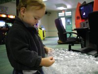IMGP0675  Some fun for little boys in a big boy game room :)