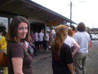 IMGP1600  Waiting for Matsumoto's shave ice!