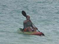 2007-04-01Gamma'sKayak'sNotForDaddy  But he got back in really well and paddled back to shore. Then he did another flip for Sam - Dave claims it's easier to get out that way :) heh heh - we'll never know the truth!