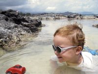 IMGP2680  The next morning. Sammy can't get enough of these tide pools.