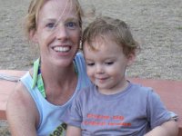imgp3281  See my "happy camper" shirt? Always wear a shirt that tells you how you're feeling just in case you forget how fun it is!!! Ha ha! It's a lot of work but I LOVE it. Thanks to mom and dad, it's in my blood from many campouts in my early years. I'm hoping to infect Sam similarly.