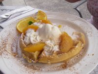 IMGP3733  Marilou's waffles a la mode. Yum.