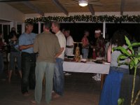 2007-12-18CarolingHawaiiStyle (7)  Everyone brought cookies and enjoyed some holiday cheer before heading out. There were 75 adults and almost as many kids!