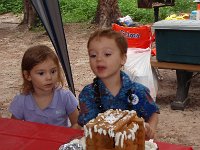 2008-01-26Sammy'sCampBirthday3yrs (10)  Oohhh! It says "S-A-M!"