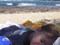 IMGP6781  Then a nap on the beach while mommy spotted whales breaching.