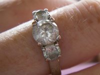 IMGP7487  My $8 ring :) Doug - I thought of you when I bought this. Other than the corrosion it's getting now after two months of wear and tear in salt water, it looks pretty nice! (I needed a bigger pregnancy ring and was tired of wearing a toe ring with whales on it!)