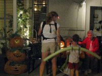 2008Halloween (21)  Everyone out on their lanai - so sweet. I want to stop back by and talk to the older folks.