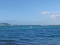 PB270062  Dave out on the paddleboard in fierce winds.