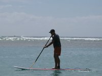 2008-11-10SUP AlaMoanaBeachPark  You hold the paddle this way, believe it or not. In case you are out SUP-ing (stand-up paddling) with the celebs...don't do it the wrong way.