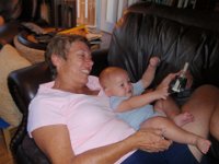 PB160002  Ben is now "in position" for reading with Gramma! He loves it!