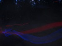 PC310047  The kids played with glow sticks from Anneliese''s party.