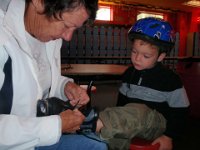 P1130206  Gramma putting on his skates :)