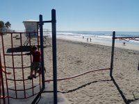 PB010014  Nice playground right on the beach in Oceanside!
