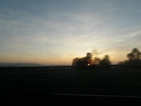 PB090110  Sunset - hard to see, but nice.