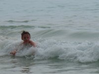 P1240087  Sam did a lot of good body surfing...