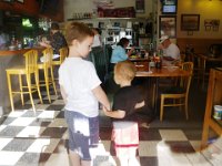 IMGP1475  And taken through the door (Mom, I can see you doing the same thing!) while they wait for a waitress to come help them.