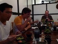 2011-01-01TokonameSushi  There was a lot of food going down the hatch...sad to see everyone go home but it's nice to have all these pictures. I just created THE LIST of activities for next year. Training plan to be shared in Aug, if not sooner. Apparently Dougie starts training for HI adventures at least 6 weeks in advance - he is always fit anyway but he really pours it on to get ready for hauling all that gear around for 10 days. Love you brother!