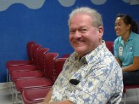 2011-03-28MarineMunchiesWaikikiAquarium (5)  And one big boy :) Richard is always a good sport helping corral kids and makin sure no one gets lost or too rambunctious. Always so happy when Richard is along! Poor guy...but I think he enjoys it a tiny bit! Here he is smiling because the teacher was talking about something that eats 200 lbs of food (can't remember who or what it was) but nobody weighed 200lbs until Richard piped up and said "I DO!"