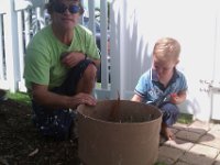 IMAG0403  Blaik and Ben gardening. I have an army of menehunes who are helping me get the house ready to show, finishing up projects which were compressed or undone due to Dave's travel to the east coast and Japan this spring. Blaik is an island guy who has returned to care for his mom and build a landscaping business. He was caretaker for a golf course in Virginia Beach previously. His dad was an Admiral in charge of Pearl Harbor, and he's the 4th generation descendant of the Wurlitzer organ family! He has quite a few stories! As with many of the people who I've come to rely on to care for our community association and our home, he is unique character and a wonderful connection.