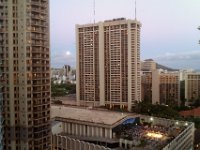 IMAG0582  And the full moon rising over Diamond Head.