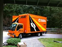6th truck  Ah. The last van to arrive. They're getting shorter.