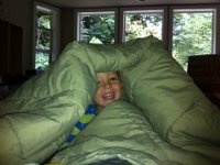 I'm in a deep forest hole  The next morning. "I'm in a DEEP forest hole!"