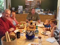 IMGP4533  Dinner time after a long day doing moving in stuff!