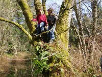 Trail Opening - fun cutting trails with our neighbors!