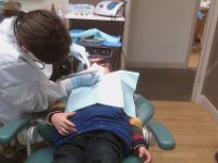 IMAG1456  Ben at the dentist. He was SO good! Excellent direction following, which I thought was a challenge for him. Apparently not when he focuses.