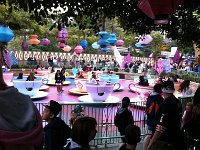 IMG 6455  The tea cup ride Mom and I remember so well! You spin the cups with a wheel in the middle of the cup - you can get it going really fast that way such that your head feels like it will spin off!