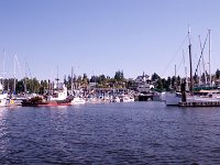 IMGP7576  And there's no way a camera can capture how pretty this scene was, looking through the marina and all the sails up to the town of Poulsbo with the Lutheran Kirk in relief. Ben took me out to lunch afterwards at JJs. What a nice morning!