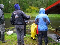 IMGP7756  I took the kids on a kayak salmon tour up Miller Bay. Dave had too many things going on with work so he couldn't join us. Such a bummer. First we met at the hatchery on tribal lands and had a very good discussion with the fisheries biologist for the tribe (in the SEAMAR jacket).