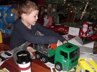 IMGP8047  Ben also loves this toy - a huge logging truck.