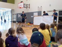 Pic-07252013-001  STEAM camp - high school boys explaining the hover craft.