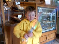Pic-05212013-008  Then to his favorite coffee shop for a cupcake! That is one cool wand!