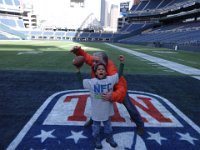 #SC00510  They said NFL rules prevented us from throwing the ball or running on the field, but we sure managed to have a good time anyway. (Seriously, though!?)