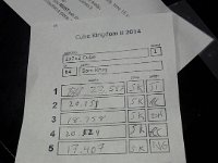 20140315 105952  Here's the 2x2x2 time card. See Sam's initials on each one? Pretty "official."