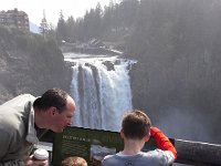 20140401 133544  We scooted over to Snoqualmie Falls to wrap up Spring Break. Such a great day!