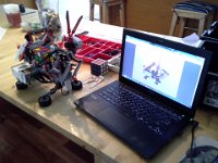 20140406 152809  Checking the build instructions.
