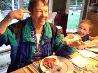 20140527 184914  Oh my - I hope we never forget the miraculous recovery of a hearing aid from the underbrush!!!