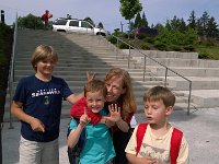WP 20140521 15 38 24 Pro  Ben's 6th birthday - my friend Annette grabbed a few pictures of us and his friends on the playground.