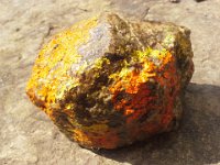 20140626 164612  Interesting rock with lichen on it. Ben is calling it onvit. That is the rock's name. Hmmm...