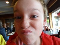 DSC01043  Sam's first selfie!