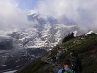 20140816 170854  Really can see the glaciers from this trail.