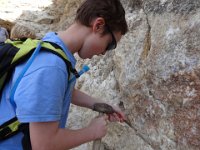 DSC01431  Chiseling out octahedrons!
