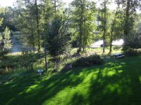 DSC01537  Next morning looking out over the river!