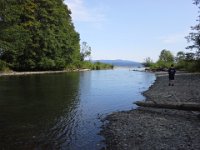 20140801 162927  Beautiful end to the hike. So peaceful along the river.