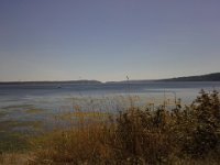 20140810 131356  Can you barely see Rainier above that little bridge between two land masses?