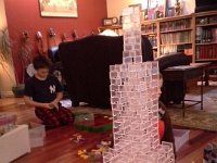 20141111 121107  This is pretty cool! We managed to not knock it down for a week!