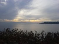 20141119 082912  Out on a run - I liked the sky and Mt. Rainier.